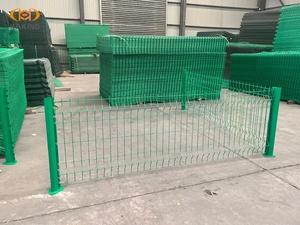 Pannelli <span class=keywords><strong>per</strong></span> Recinzione 3D in Ferro e Alluminio con <span class=keywords><strong>Rete</strong></span> a Doppio Filo Diamantato, Pali da Giardino Zincati <span class=keywords><strong>per</strong></span> Campi - Product Image 6