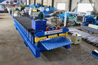 Machine à tôles ondulées pour toitures en métal, la plus populaire en Colombie et en Équateur