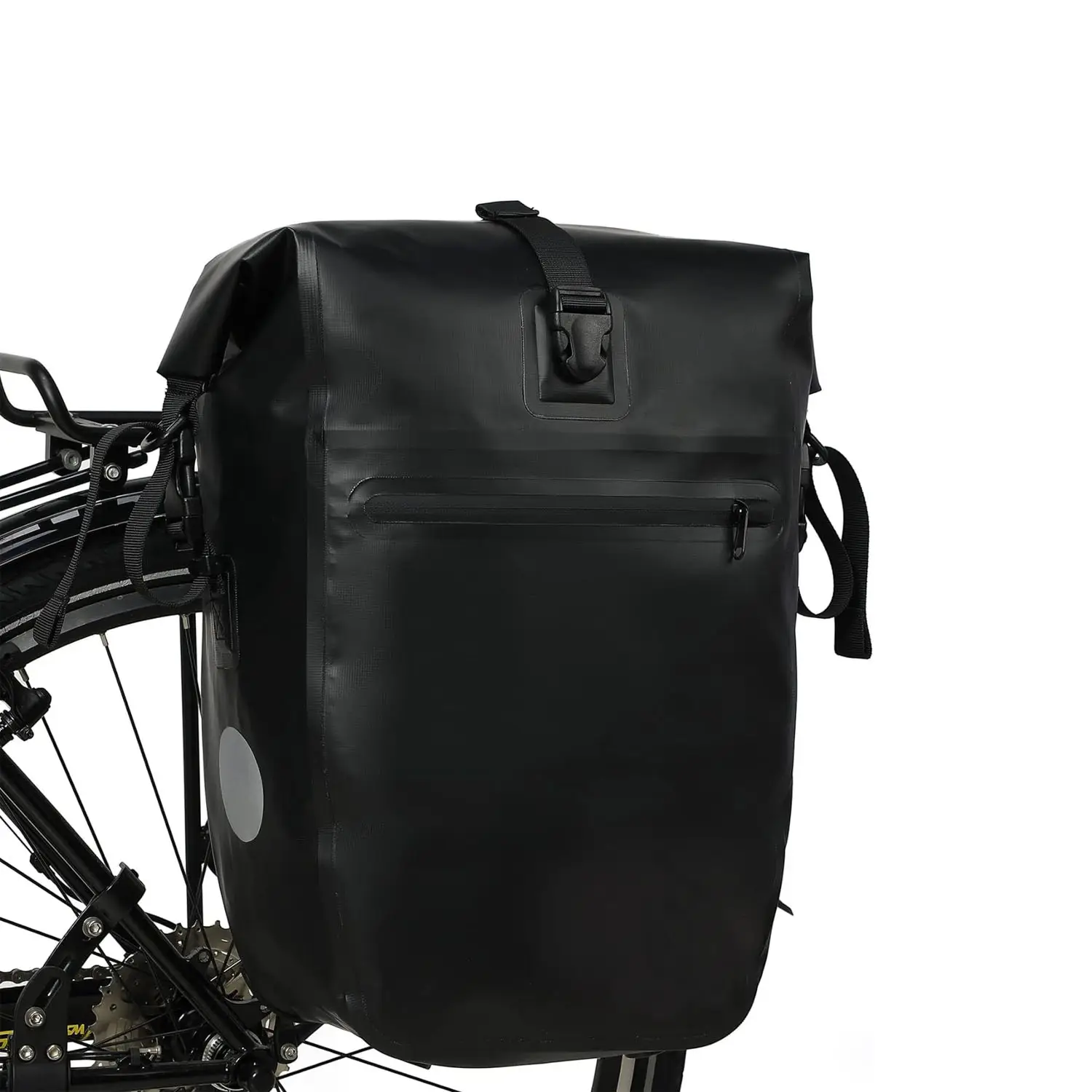Actualización de accesorios impermeables para bicicleta, bolsa de asiento trasero, maletero, 27L, gran capacidad