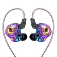 Écouteurs sportifs AK6-SRS haute qualité sonore, chipset, basses ultra profondes, moniteur HIFI, contrôle filaire, 3,5 mm