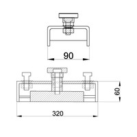 Moules de coffrage pour escaliers en terre battue industrielle personnalisés, soudage, découpe, traitement, boîte magnétique fixe supérieure, aimants de coffrage