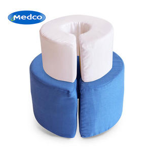 Anillos de Soporte para Manos y Pies Medco con Correa y Hebilla, Color Azul y Blanco, Accesorios de Atención Médica - Product Image 1