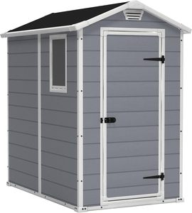 Abri de jardin étanche 4x6 pieds grande capacité, idéal pour ranger les outils d'été, avec plancher inclus - Vente chaude directe usine - Product Image 1