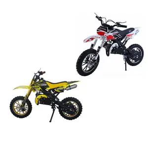 Popular in yellow black red colour with front and rear shock absorber liquid cooled dirt bike for kids