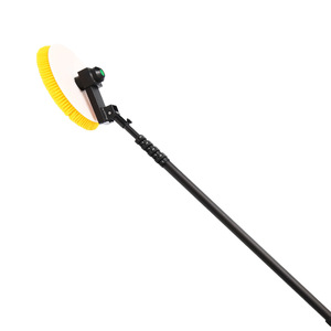 Nettoyeur de panneaux photovoltaïques circulaire portatif Zhenda Brush, moteur sans balais 150W, pour l'entretien des centrales solaires - Product Image 4