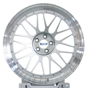 Jantes en alliage forgé Flrocky Custom 6061 légères, 2 pièces, 5x112 5x120, nouvelles, en aluminium, PCD 98 mm pour LM Lemans - Product Image 3
