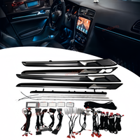 Pour Volkswagen Golf 7/7.5 2014-2021 : Amélioration de l'éclairage intérieur de voiture, accessoires automobiles, bande de garniture 1:1, lumière d'ambiance