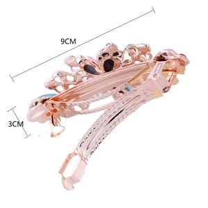 Gros Diamant Printemps Pinzas Para Cabello Grand Coréen <span class=keywords><strong>Strass</strong></span> Métal Creux Épingle À <span class=keywords><strong>Cheveux</strong></span> Dames Élégant De Luxe Accessoires De <span class=keywords><strong>Cheveux</strong></span> - Product Image 6