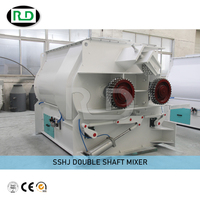 Rongda Juego Completo 5-10 T/H Ganado Aves Pollo Alimentación Pellet Mill Línea de Producción con Certificación CE