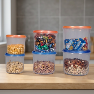 Food Grade PP Plastic Kitchen <b>Storage</b> Pails Airtight <b>Stackable</b> <b>Containers</b> Injection Molding BPA Free for Single Dry Food - Product Image 3