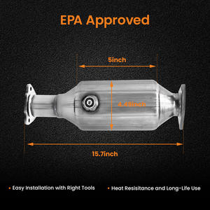 MaXpeedingrods konverter katalis baru, suku cadang mobil untuk Honda Accord seri CF8 CG1/2/3/4/5/6 1998-2002 2.3L - Product Image 4