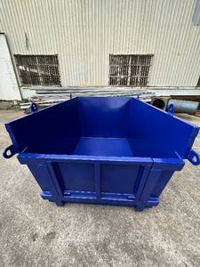 כבד פח אשפה מתכת חיצונית מגבה מדלג פח פח אשפה לשימוש חיצוני - Product Image 5