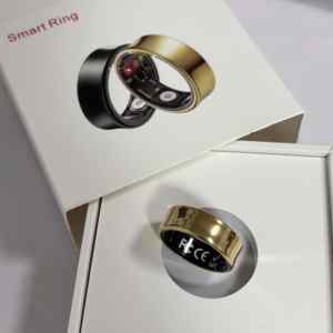 SR300 Nuevo Anillo Inteligente para Hombre y Mujer, Monitor de Ritmo Cardíaco, Monitor de Salud y Ejercicio, Control por Aplicación, Caja de Acero, Resistente al Agua 5 ATM, Pantalla LED 4 - Product Image 2