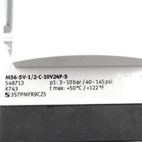 Plc Build-up and Bleed Ms6-sv-1/2-c-10v24p-s 548713 Nov for Warranty Product