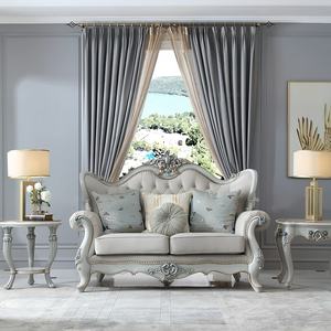 Canapé en cuir véritable en cuir de vachette haut de gamme de style français Rising Court, canapé européen classique et luxueux - Product Image 4