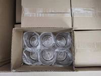Vente en gros sans BPA boîtes de bière en plastique transparentes de 16oz avec couvercle en PP tasse froide en acrylique avec paille pour vinyle et UV DTF enveloppes