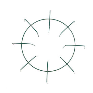 थोक 10 इंच 12 इंच 14 इंच के राउंड मेटल वायर पावर लेपित पुष्पचक्र फ्रेम क्लैंप शैली क्रिसमस - Product Image 5