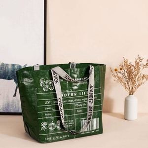 Low Price Multi Color Custom Digital Printing Reusable Gift Waterproof <b>Foldable</b> Laminated PP Woven Tote Shopping <b>Bags</b> - Product Image 1