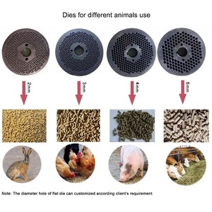 Máquina granuladora de pellets de alimento para animales, <span class=keywords><strong>precio</strong></span> mayorista, máquina eléctrica para hacer pellets de alimento para aves de corral, molino procesador de alimento para animales - Product Image 5