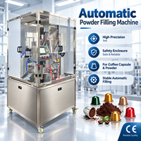 Machine de remplissage automatique pneumatique de poudre, haute précision, sécurité, 1 ml, pour capsules de café, boissons, grains métalliques, machines industrielles