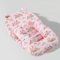 Tapis de sommeil pour bébé nouveau-né avec fonction anti-dérangements et matelas inclinable pliable