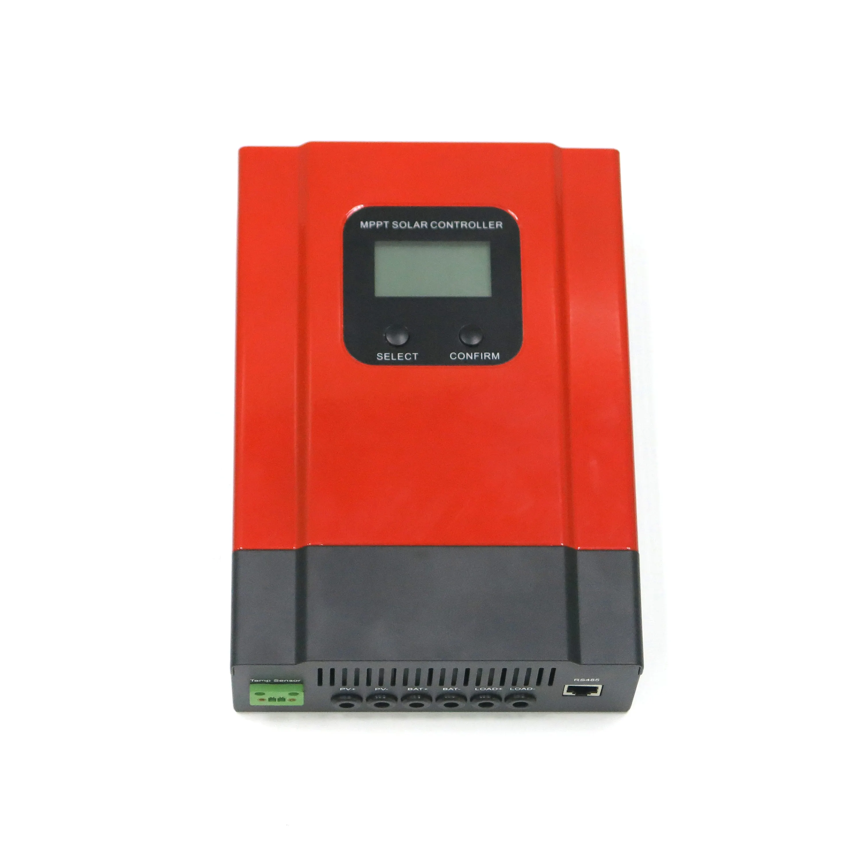 빨간색 케이스 하이 퀄리티 20A MPPT 태양열 충전 컨트롤러 배터리 시스템 전압 자동 인식