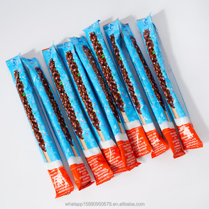 Biscuits enrobés de chocolat avec bonbons pétillants, prêts à consommer, chocolat sucré en gros - Product Image 4