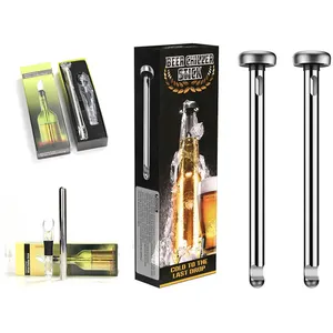 Instant Red <strong>Wine</strong> Chiller <strong>Cooler</strong> 304 <strong>Stainless</strong> <strong>Steel</strong> Pour Beer Cooling Stick Party Freezer Rod Gift for Beer Lovers - Product Image 1