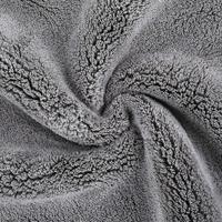 Serviette de lavage de voiture en microfibre pelucheuse OEM personnalisée, 500-1000 g/m², super absorbante, pour le séchage et le detailing automobile