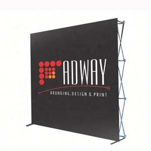 2023 Trade Showing Tension Pop up Outdoor Display <b>Stand</b> Advertising <b>Backdrop</b> Portable Custom Design Graphic Background Banner - Product Image 5