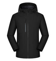 Coupe-vent de randonnée personnalisé de grande taille Vêtements de sport décontractés unisexes Veste de sport imperméable d'extérieur pour hommes