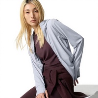 Cardigan en maille anti-UV UPF50+ pour l'été, veste de protection solaire pour hommes et femmes, antibactérien 7A, anti-insectes, résistant aux plis, à capuche