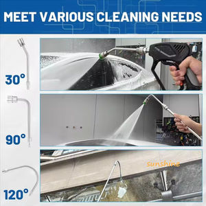 SS électrique haute pression lave-auto ensemble buses <span class=keywords><strong>de</strong></span> pulvérisation <span class=keywords><strong>de</strong></span> puissance lance Lance extension baguette toit gouttière tige <span class=keywords><strong>de</strong></span> nettoyage haute efficacité - Product Image 6