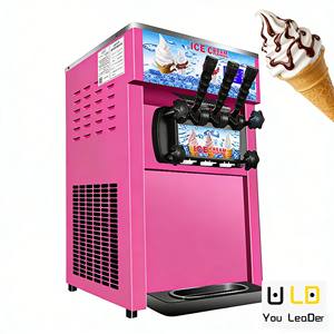 Nouvelle machine à <span class=keywords><strong>glace</strong></span> molle <span class=keywords><strong>pour</strong></span> gelato <span class=keywords><strong>et</strong></span> <span class=keywords><strong>sorbet</strong></span>, en acier inoxydable, usage commercial, motorisée, compatible Mixbakery, OEM/ODM - Product Image 2