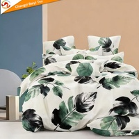 Tissu de drap imprimé 100 % polyester, style sergé tissé, prix usine, pour textile de maison