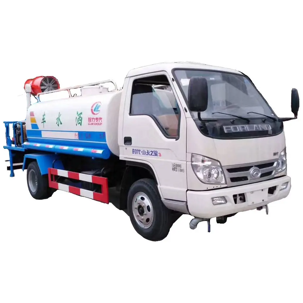 Foton Forland 4x2 truck mounted water cannon 4cbm tank 30 meters cannon