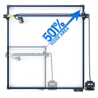 Nouvelle machine de gravure laser portable TWOTREES TTS améliorée avec colonnes plus hautes pour le bricolage