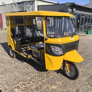 6-wheel rear-engine tricycle, Funway 200, water-cooled gasoline three-wheeler motorcycle - Product Image 5