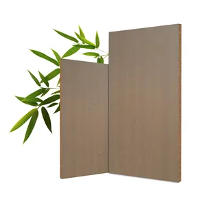 Wholesale Modern Design Bamboo Particle Boards Excellent Grade Melamine Faced Chipboard for Furniture with Finished Surface