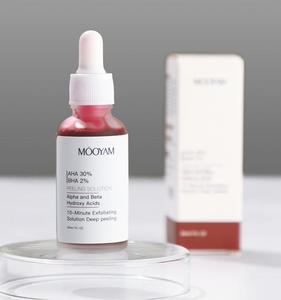 Solución Exfoliante MOOYAM AHA30% BHA2% de <span class=keywords><strong>30</strong></span> ml, Etiqueta Privada OEM, Dropshipping, Elimina Puntos Negros y Acné - Product Image 3