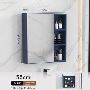All'ingrosso armadietto <span class=keywords><strong>a</strong></span> <span class=keywords><strong>specchio</strong></span> dal Design moderno personalizzato per uso bagno dispone di interruttore e porta di stoccaggio - Product Image 4