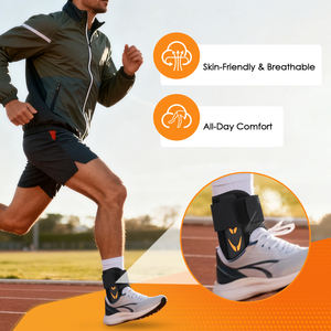 फिटनेस बास्केटबॉल टखने का ब्रेस स्पोर्ट्स फुट गार्ड स्पैरी चोटों के निशान ड्रॉप स्पाइंट स्टेबलाइजर सुरक्षा नियोप्रोन टखने का समर्थन - Product Image 5