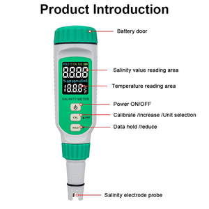 เครื่องวัดความเค็มแบบดิจิตอลรุ่นใหม่ Smart Sensor AR8212+ สำหรับน้ำเค็ม - Product Image 4
