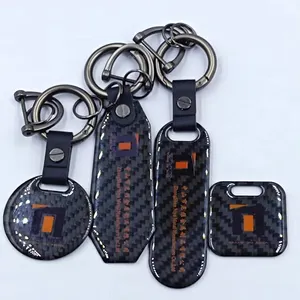 Wholesale Keychains In Bulk Customize Carbon Fiber Keyring Supplier Custom Made Carbon Fiber Key Chain Keychain