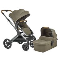 Poussette de luxe antichoc pour nourrissons et tout-petits, 2 en 1, landau pliable, poussette de voyage pour bébé