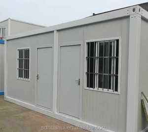 Popular, moderno, prefabricado, contenedor <span class=keywords><strong>de</strong></span> dos pisos, remolque <span class=keywords><strong>de</strong></span> oficina, casa plegable con panel sándwich, cabaña <span class=keywords><strong>de</strong></span> <span class=keywords><strong>la</strong></span> jungla, paquete plano, Casa - Product Image 4