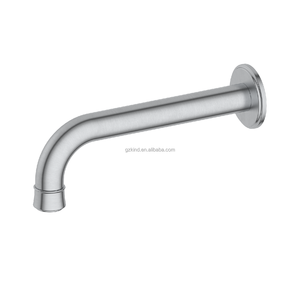 Robinet de douche DZR moderne sans plomb, mélangeur d'eau chaude et froide en laiton, finition chromée, bec brossé couleur or, vente chaude - Product Image 2