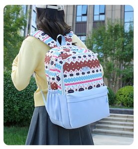 Custom Logo 3pcs Kids School Bag Set Cheap Boys Girls <b>Backpack</b> with Lunch Box and Pencil Case OEM Wholesale - Product Image 6
