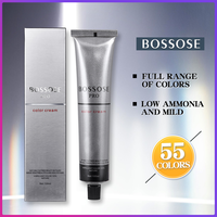 Meilleures ventes de produits colorants pour cheveux Crème professionnelle naturelle à faible teneur en ammoniac pour coloration permanente des cheveux pour salon