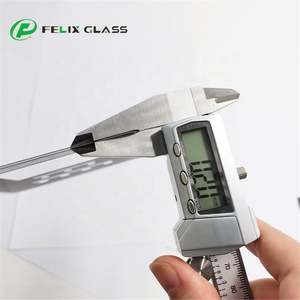 Écran d'affichage extérieur industriel en verre ultra-fin personnalisé de 0,2 mm, décoration, découpe de précision solide, ruban adhésif 3M 467MP, produits chimiques - Product Image 5